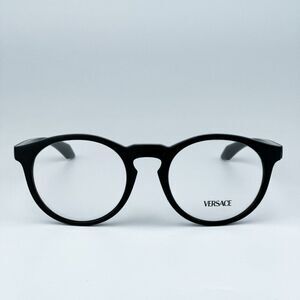 NEW Versace VE3355U GB1 Black Oval Unisex Eyeglasses VE 3355U